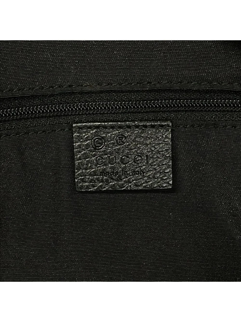Gucci Handbag Interlocking Black Leather - Picture 9 of 10